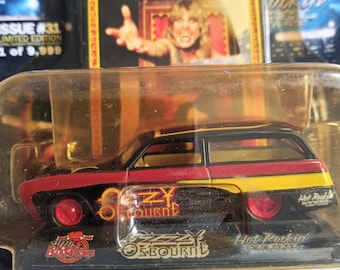 1999 Ozzy Osbourne Limited Edition Racing Champion Hot Rockin' Steel Die Cast Vehicle Issue #31 Vintage