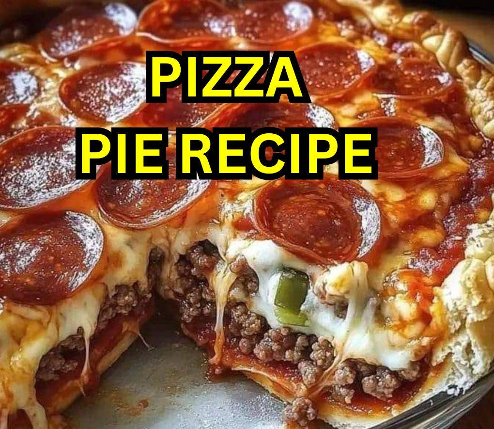 Pizza Lover's Pie - Delicious Deep Hamburger Sausage, Pepperoni Pie Recipe & BONUS Recipe - Quick and Easy - Instant Digital Recipe
