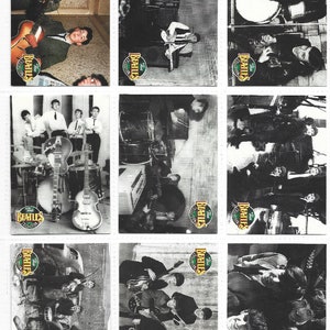 THE BEATLES Vintage 1993 Trading Card Collection. 9 Out Of Print Collector Cards