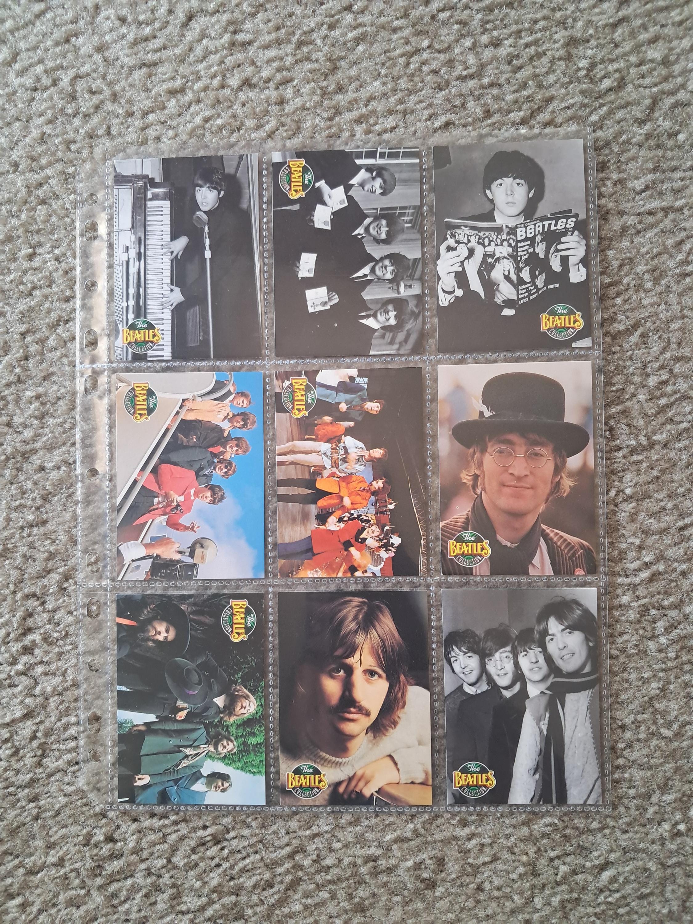 The Beatles Trading Cards - Etsy