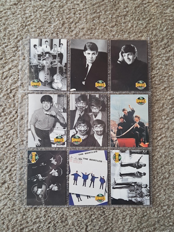 ビートルズ　カード　コレクター　The Beatles collection THE BEATLES 1993 Trading Card Collection. 9 Out of Print Collector