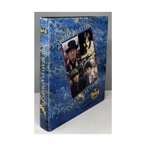 THE BEATLES 1993 Collector Cards Binder & Protector Pages - Hard