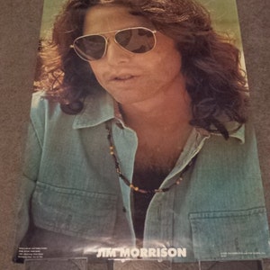 JIM MORRISON Rare 1978 Vintage Poster Exclusive 1978 One-Stop Posters number 470 image 1