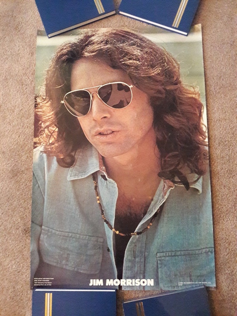 JIM MORRISON Rare 1978 Vintage Poster Exclusive 1978 One-Stop Posters number 470 image 10