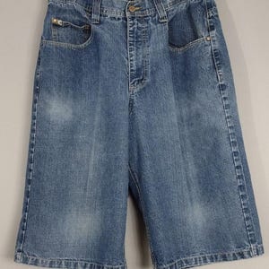 Vintage Y2K Southpole Denim Faded Jean Jorts Shorts Men&#39;s 36 Hip Hop Skater