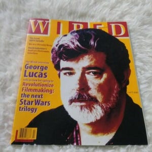 Wired Magazine February 1997: George Lucas Star Wars Cover