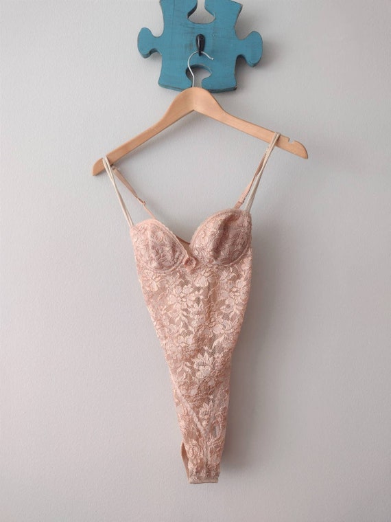 Victoria's Secret vintage lingerie bodysuit plays… - image 1