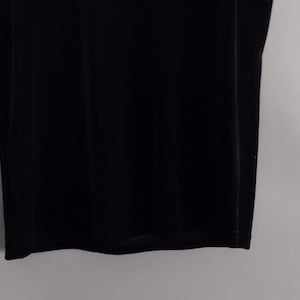 Conjunto de pantalón de 3 piezas de terciopelo negro Joie De Vie Paris de los años 90, talla 10 imagen 11