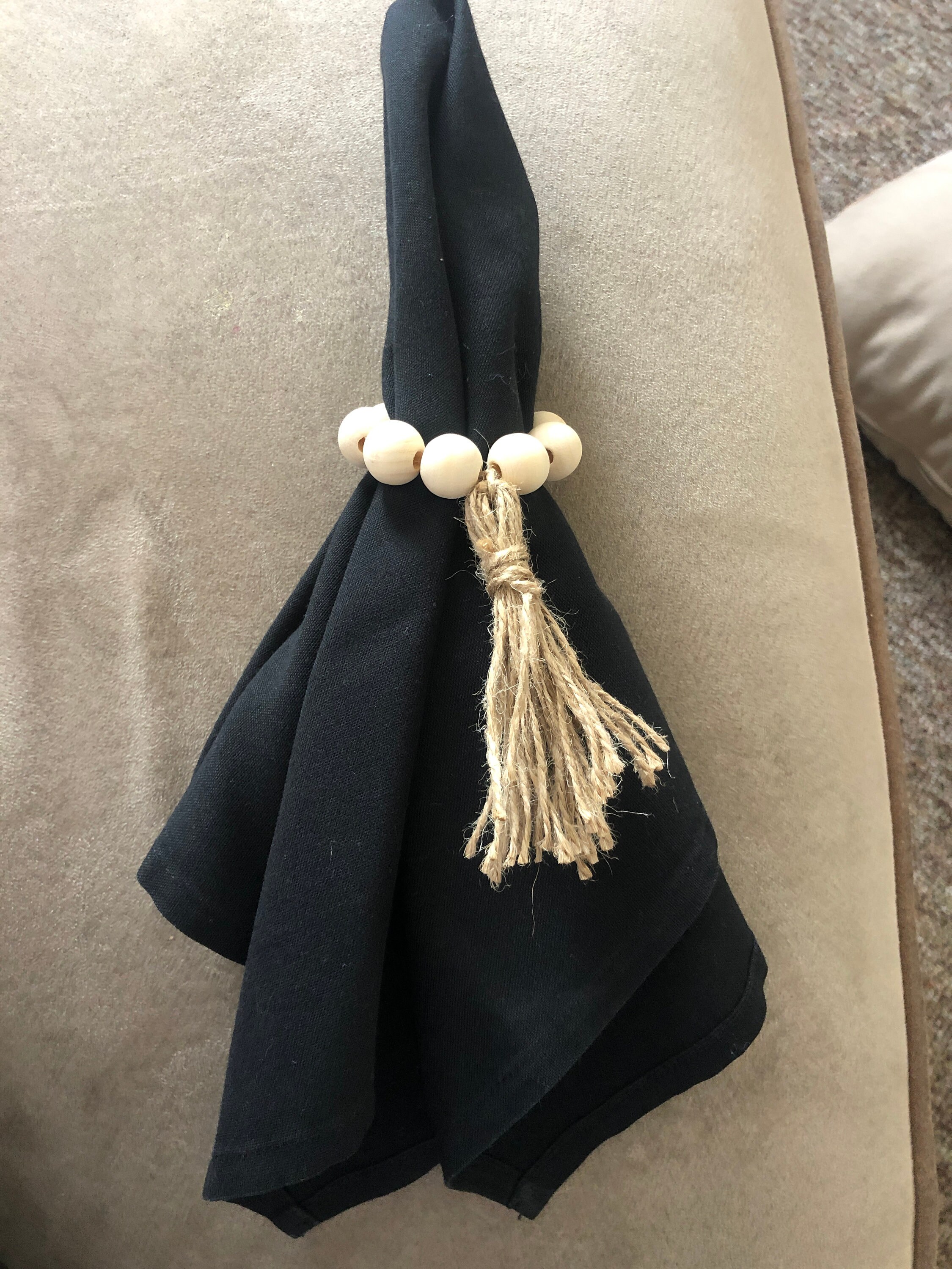 Boho Chic Napkin Rings Farmhouse Home Decor Dinner Party Etsy