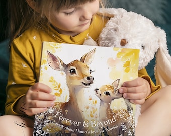 First Birthday Book for GIRLS, Personalized Children's Book, baby gift, personalised book, First Birthday Gift, Custom Name Book