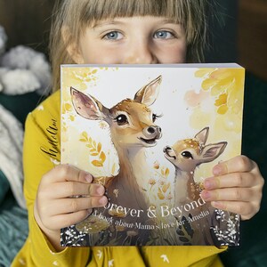 Livre pour enfants personnalisé, cadeau d'anniversaire pour fille, pour toujours et au-delà, cadeau de naissance, cadeau personnalisé, anniversaire de livre pour enfant personnalisé