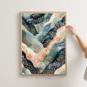 Japanese wall art Japanese poster Japanese print Japandi poster exhibition poster abstract wall art gallery wall art home wall decor