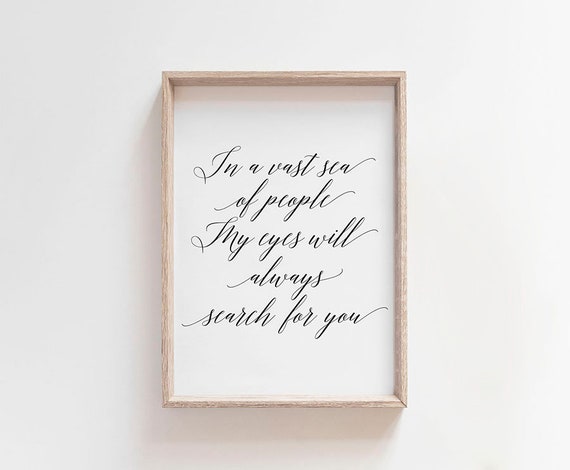 Inspirational Quotes Inspirational Prints Wedding Print Etsy