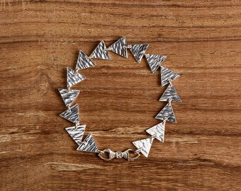 Triangle Silver Bracelet