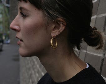 Gold Marwari Earrings (Medium)