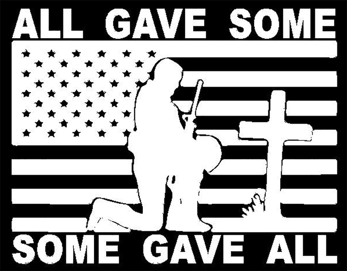 All Gave Some Some Gave All Decal Military Marine Wall - Etsy India