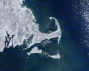 Cape Cod as Seen From Space