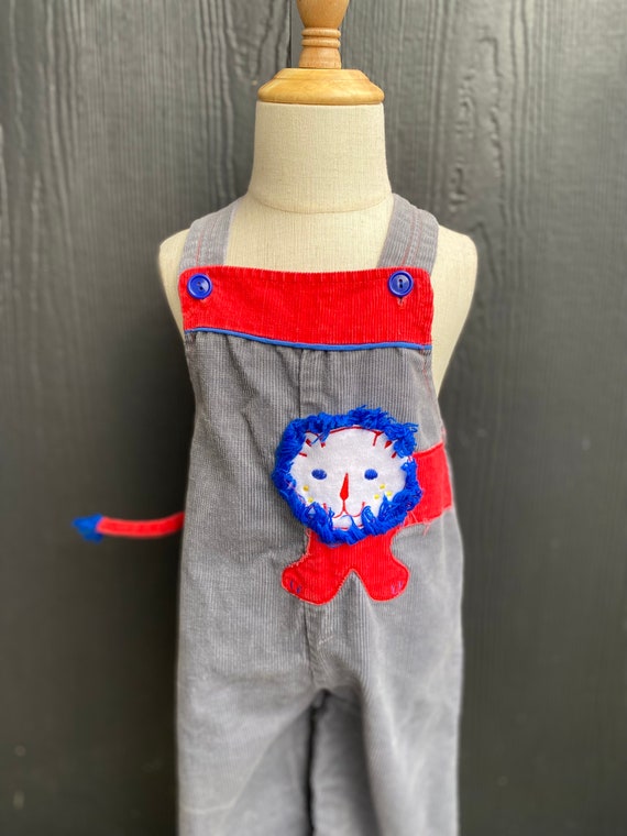 Vintage Tiny Tots Original Baby Overalls, Corduro… - image 2