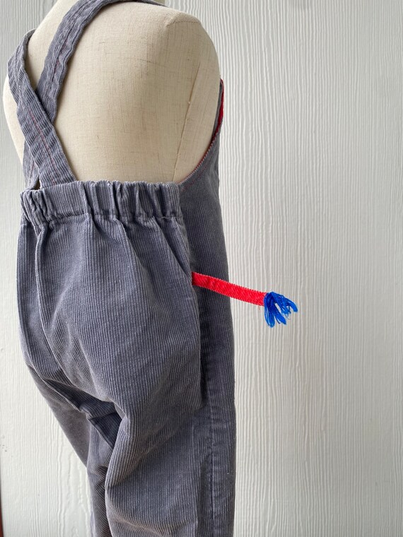 Vintage Tiny Tots Original Baby Overalls, Corduro… - image 3