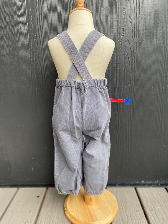 Vintage Tiny Tots Original Baby Overalls, Corduro… - image 5