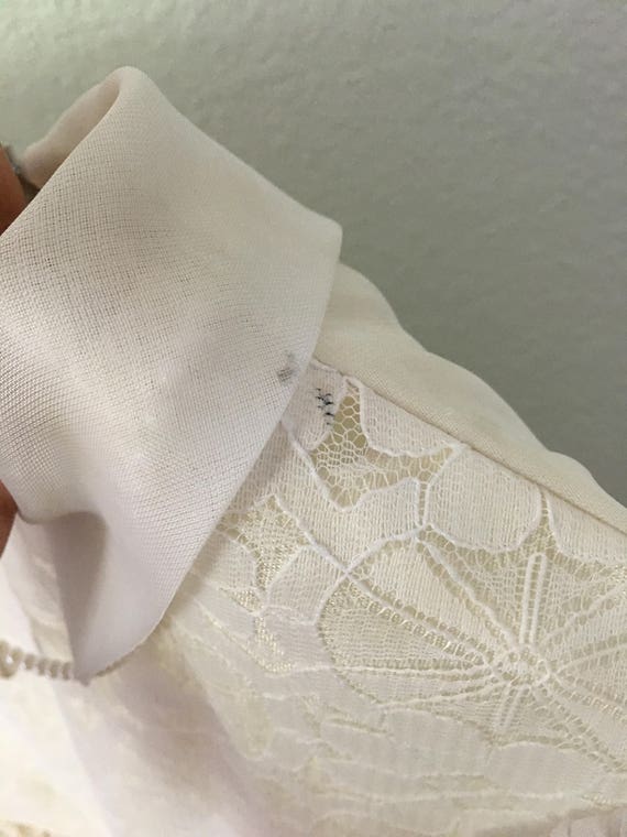 Vintage Girls White Dress,  First Communion dress… - image 3