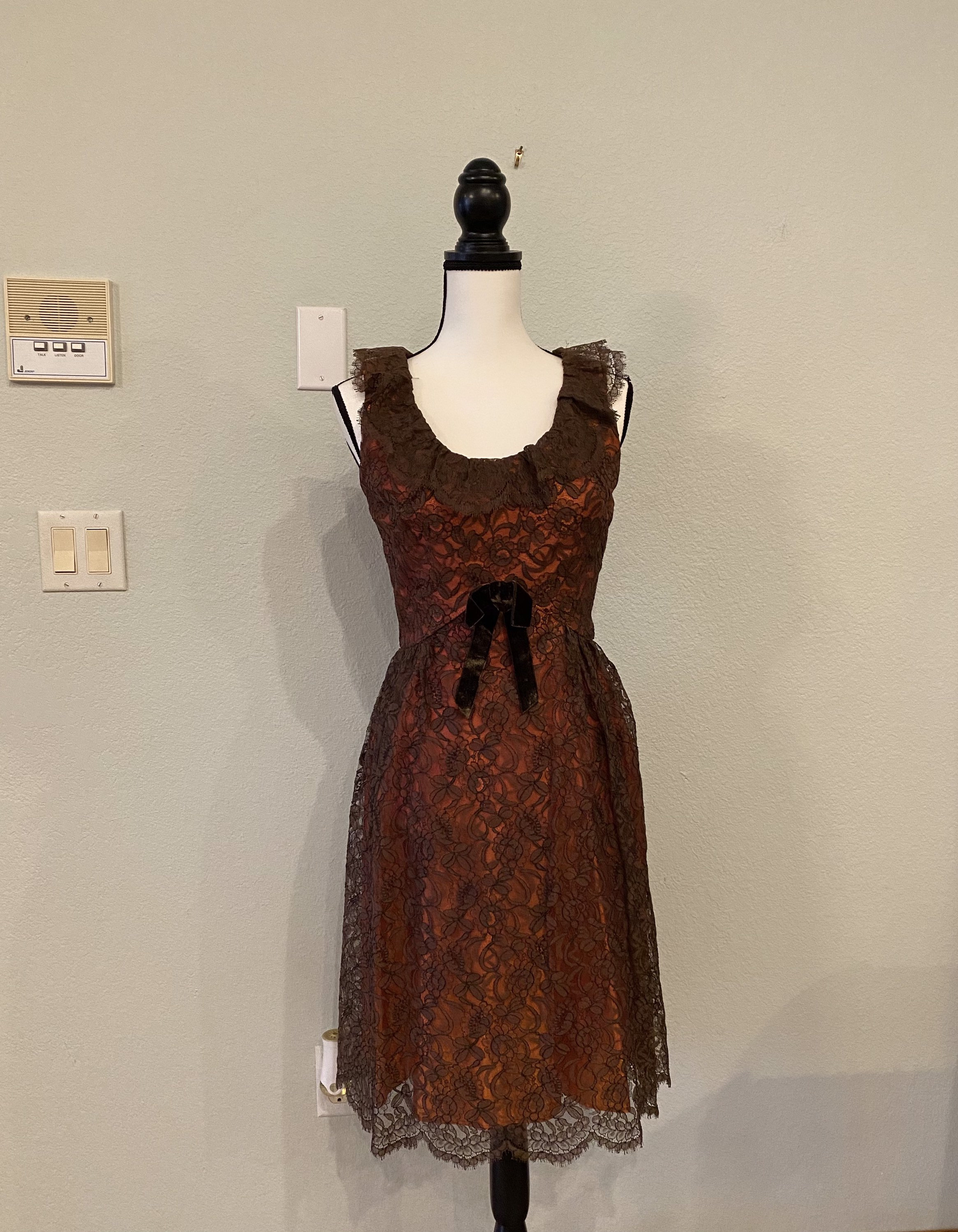 chinese dress ladies Black Lace Maxi Dress