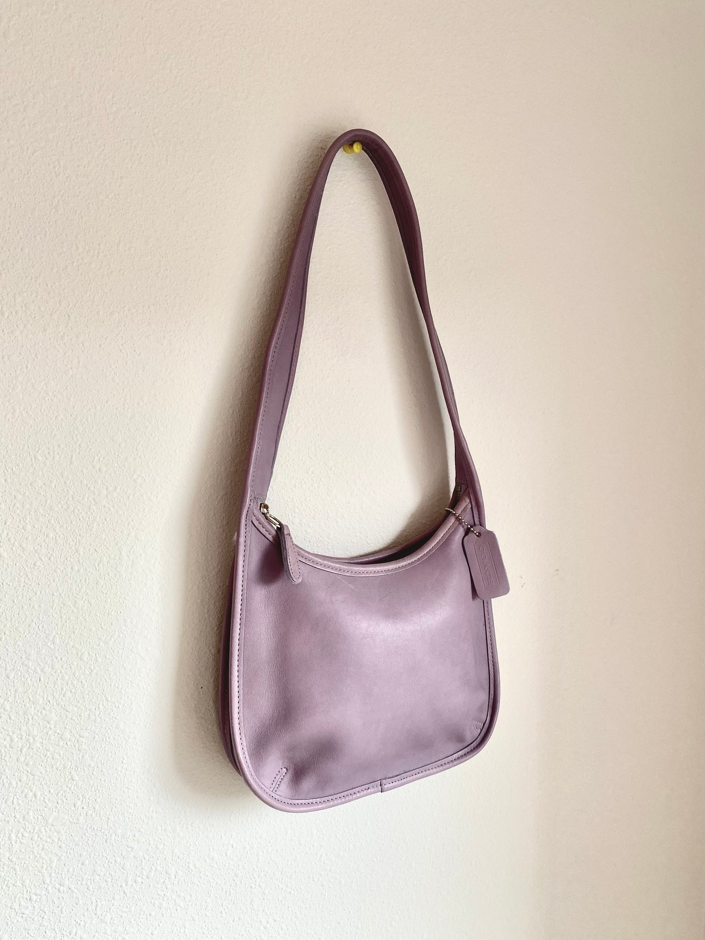 Vintage Coach Ergo Bag, Rare Lavender Coach Bag, Small Lilac Vintage Coach Ergo Bag, Rare Lavender Coach Bag, Small Lilac