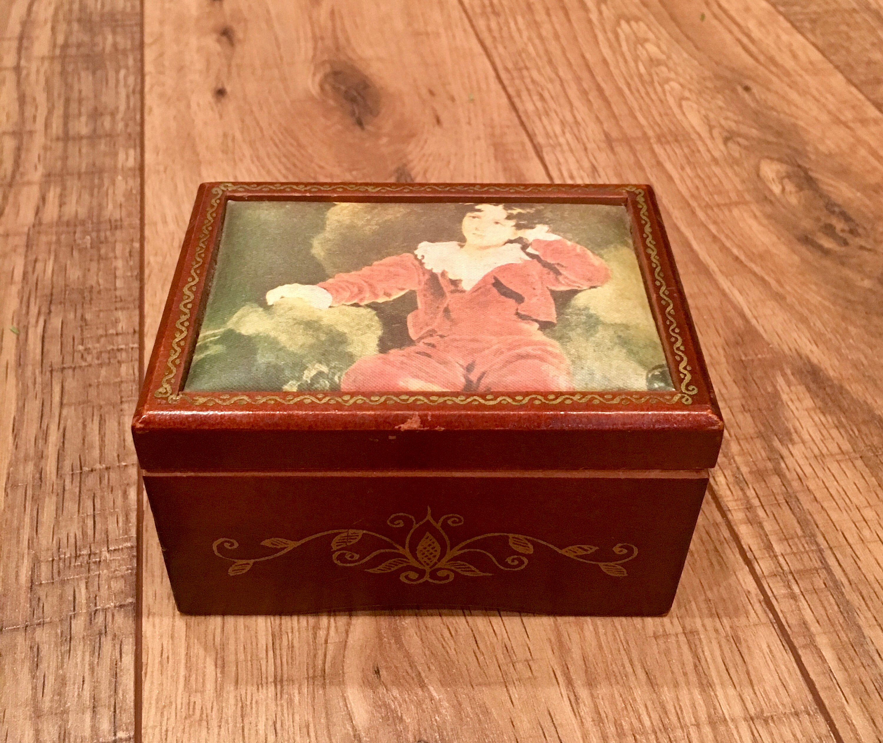Vintage Toyo Music Box, Master Lambton Musical Jewelry Box
