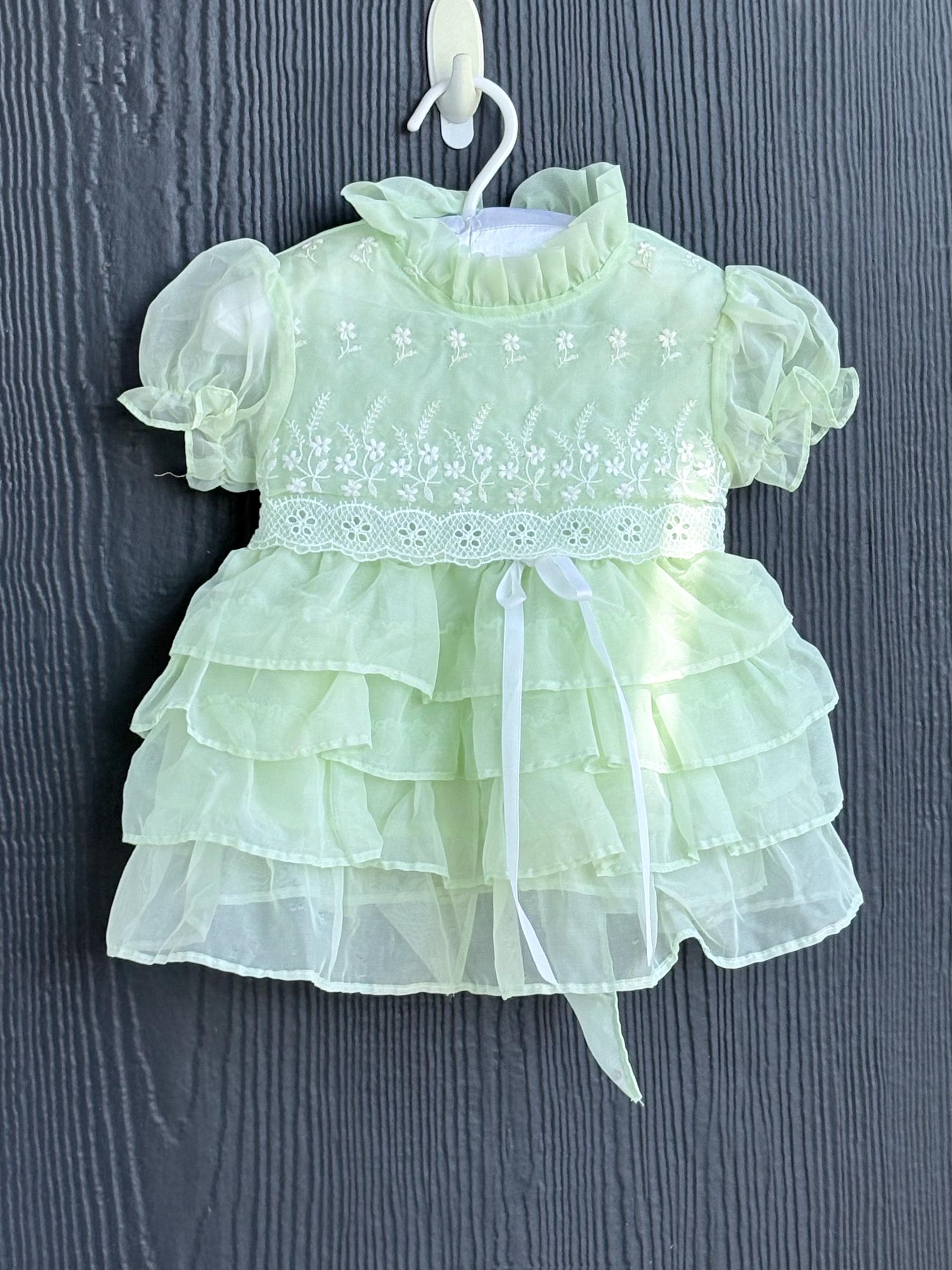 Light Green Vintage Dress - Etsy