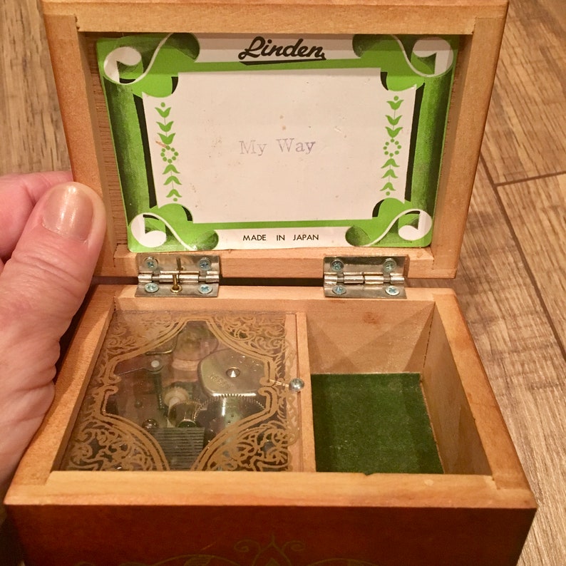 Vintage Toyo Music Box Master Lambton Musical Jewelry Box Etsy