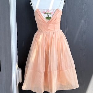 Peach Fit and Flare - Etsy