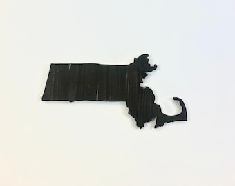 Massachusetts Rustic Wood State, Wooden Massachusetts State, Rustic Massachusetts, Massachusetts Sign, Massachusetts Art