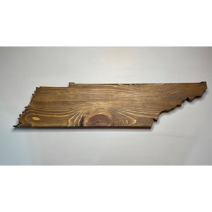 Tennessee Rustic Wood State, Wooden Tennessee State, Rustic Tennessee, Tennessee Sign, Tennessee Art, Tennessee Decor, TN State Decor