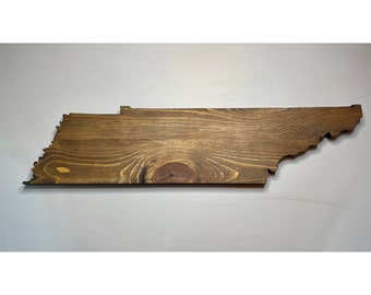 Tennessee Rustic Wood State, Wooden Tennessee State, Rustic Tennessee, Tennessee Sign, Tennessee Art, Tennessee Decor, TN State Decor