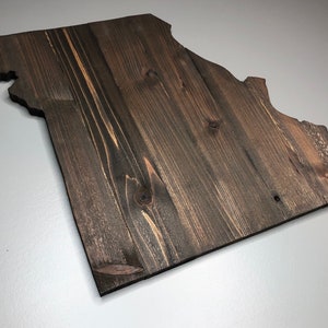 Missouri Rustic Wood State, Wooden Missouri State, Rustic Missouri, Missouri Sign, Missouri Art, Missouri Decor, MO State Decor, MO Design