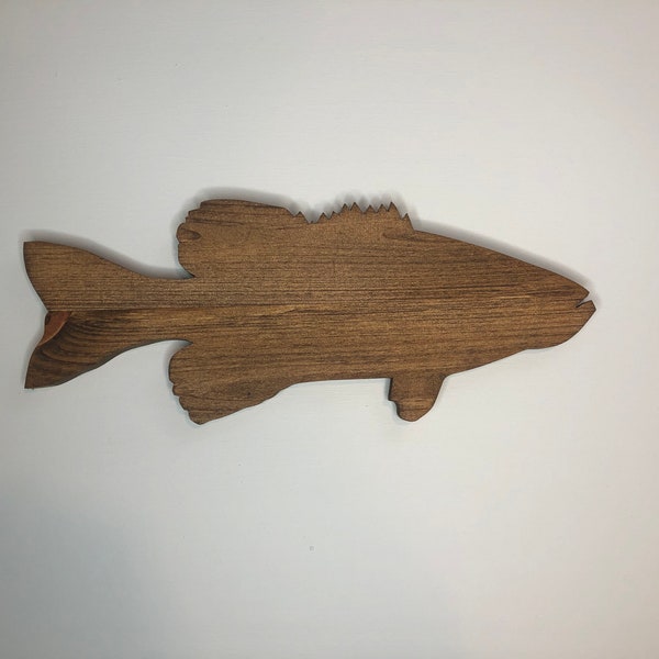 Wood Fish, Wooden Fish Cutout, Rustic Fish, Farmhouse Fish, Lake Fish, Wooden Fish Signs, Tennessee Fish, Bass Wood Fish, Pond Fish