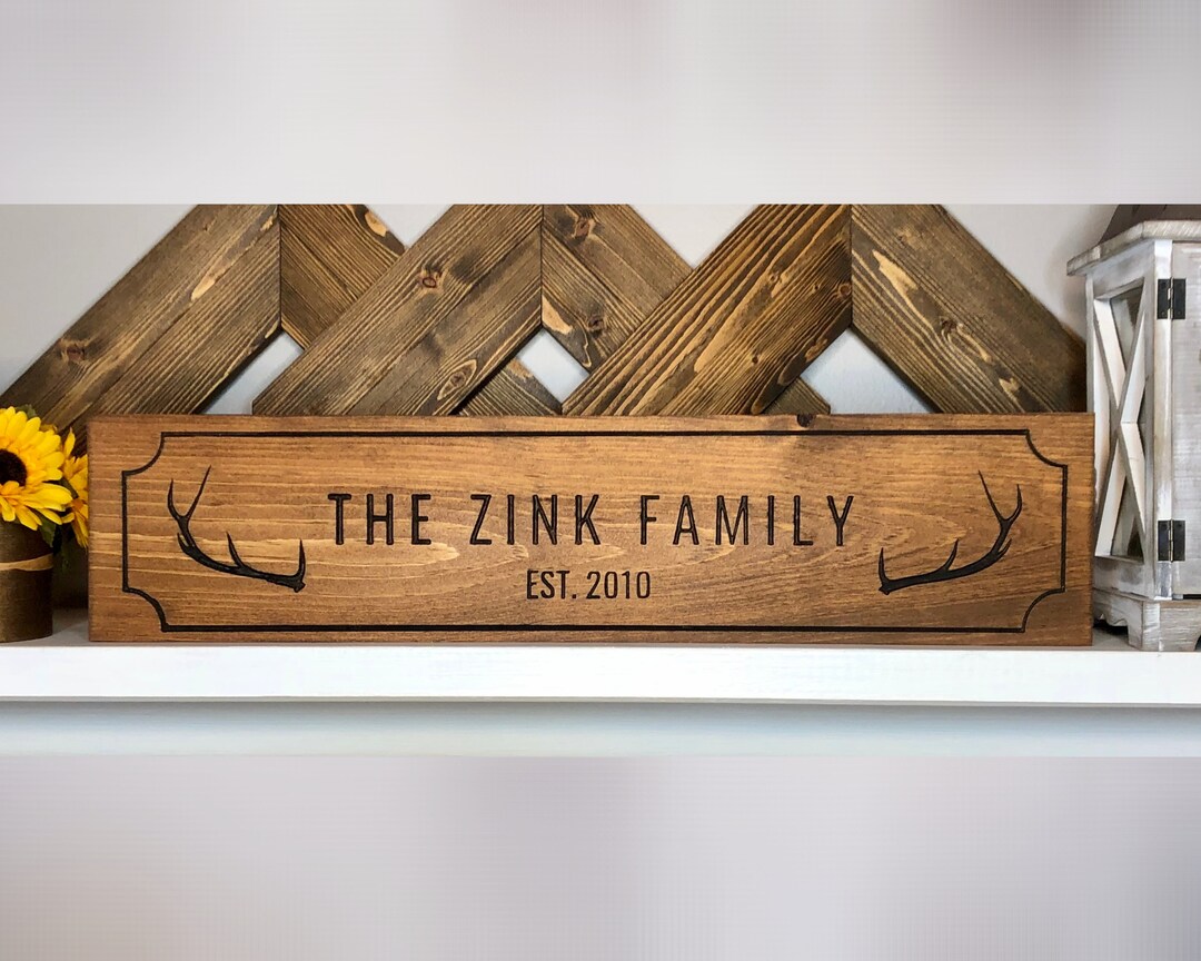 Custom Wood Engraved Signs, Personalized Wooden Signs, Carved Wooden ...