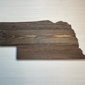 Nebraska Rustic Wood State, Wooden Nebraska State, Rustic Nebraska, Nebraska Sign, Nebraska Art, Nebraska Decor, NB State Decor