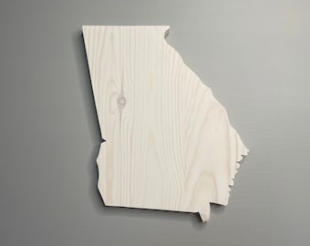 Georgia Rustic Wood State, Wooden Georgia State, Rustic Georgia, Georgia Sign, Georgia Art, Georgia Decor, Atlanta Georgia Decor