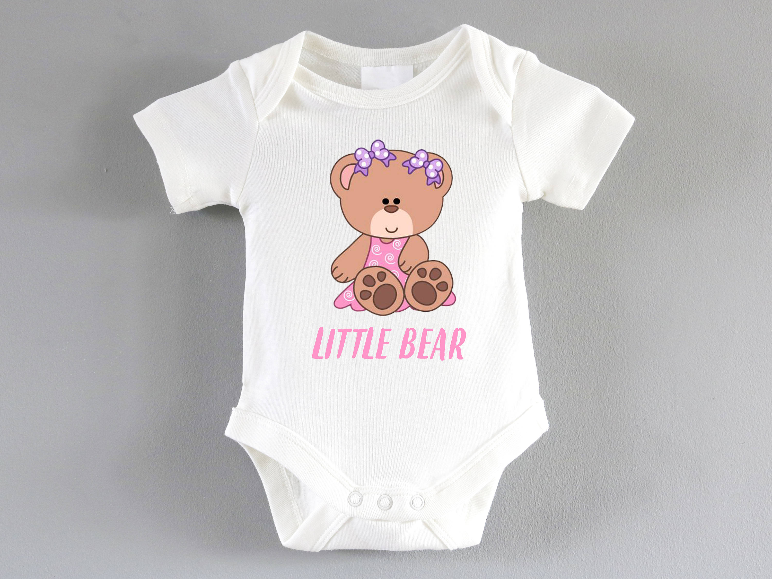 Little Bear Onesie New baby girl gift bear baby baby Etsy