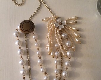 Repurposed Pearl Necklace