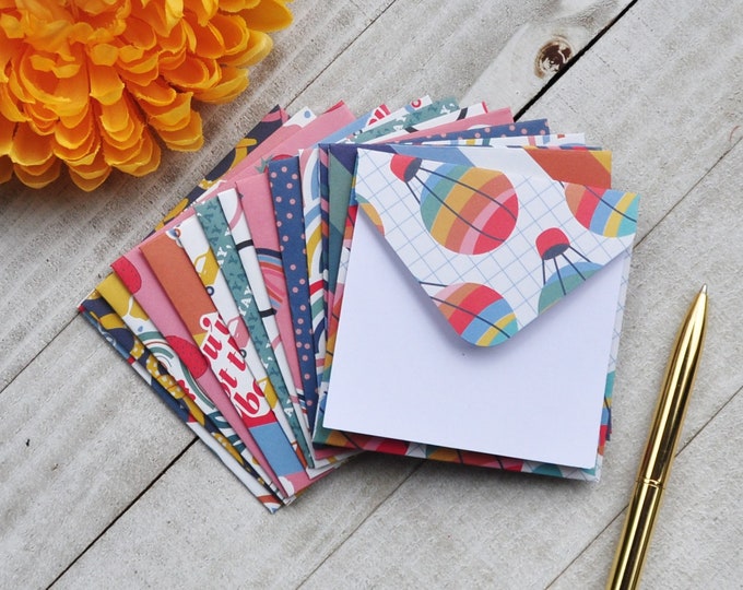 Small Assorted Envelopes, Mini Envelopes, Enclosure Cards, Blank Cards ...