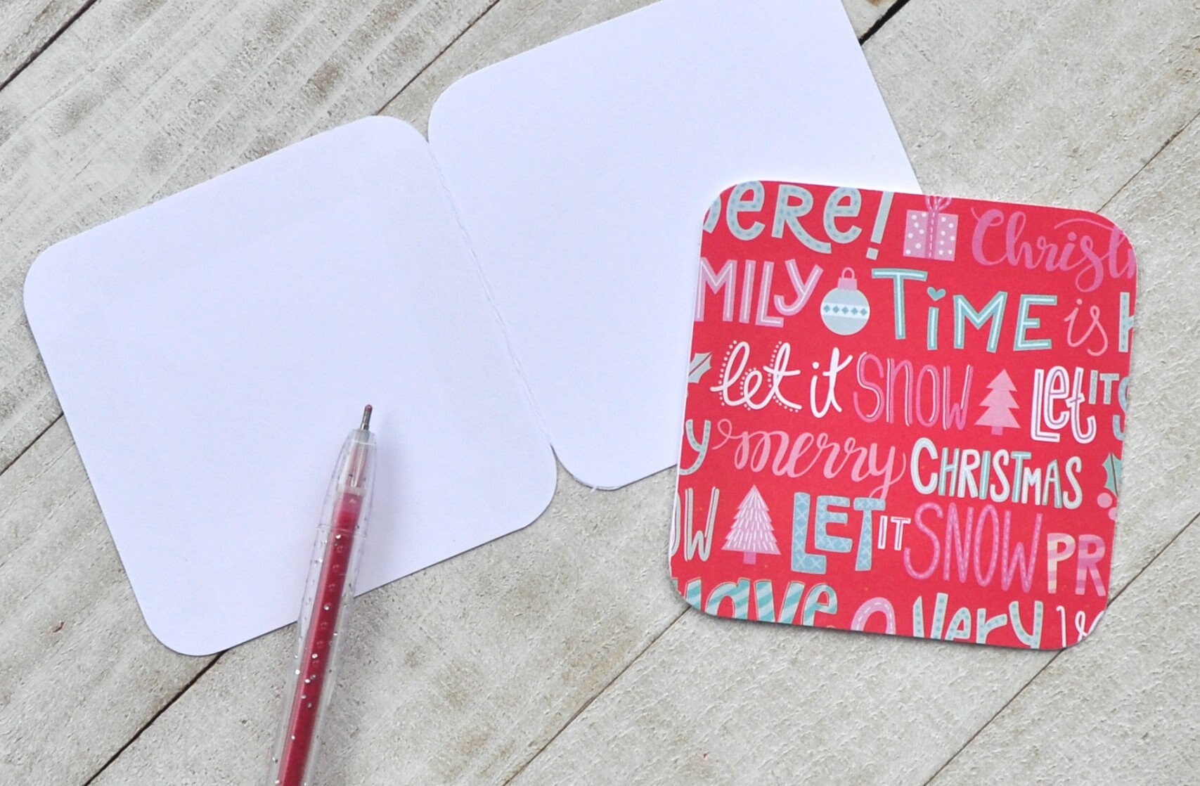 Christmas Mini Cards Snowman Gift Cards Blank Note Cards Etsy