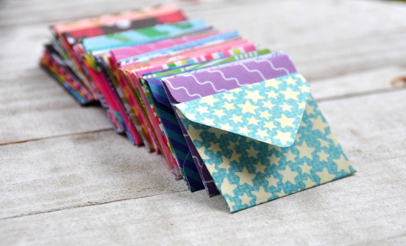 Assorted Tiny Envelopes, Doll Stationery, Tooth Fairy Notes, Lunchbox Notes, Embellishments