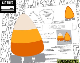 MEMORYDEX | Candy Corn - MemoryDex, Paper Piecing Digital Die Cut File