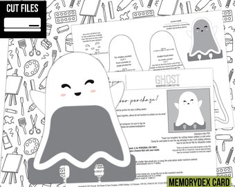 MEMORYDEX | Ghost - MemoryDex, Paper Piecing Digital Die Cut File