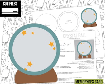 MEMORYDEX | Crystal Ball - MemoryDex, Paper Piecing Digital Die Cut File