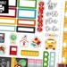 PRINTABLE | Back to School - Hobonichi Weeks Weekly Planner Sticker Kit ...