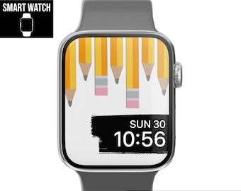 WATCH FACE | Pencil - Smart Watch Face Wallpaper