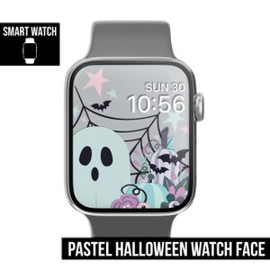 WATCH FACE | Pastel Halloween - Smart Watch Face Wallpaper